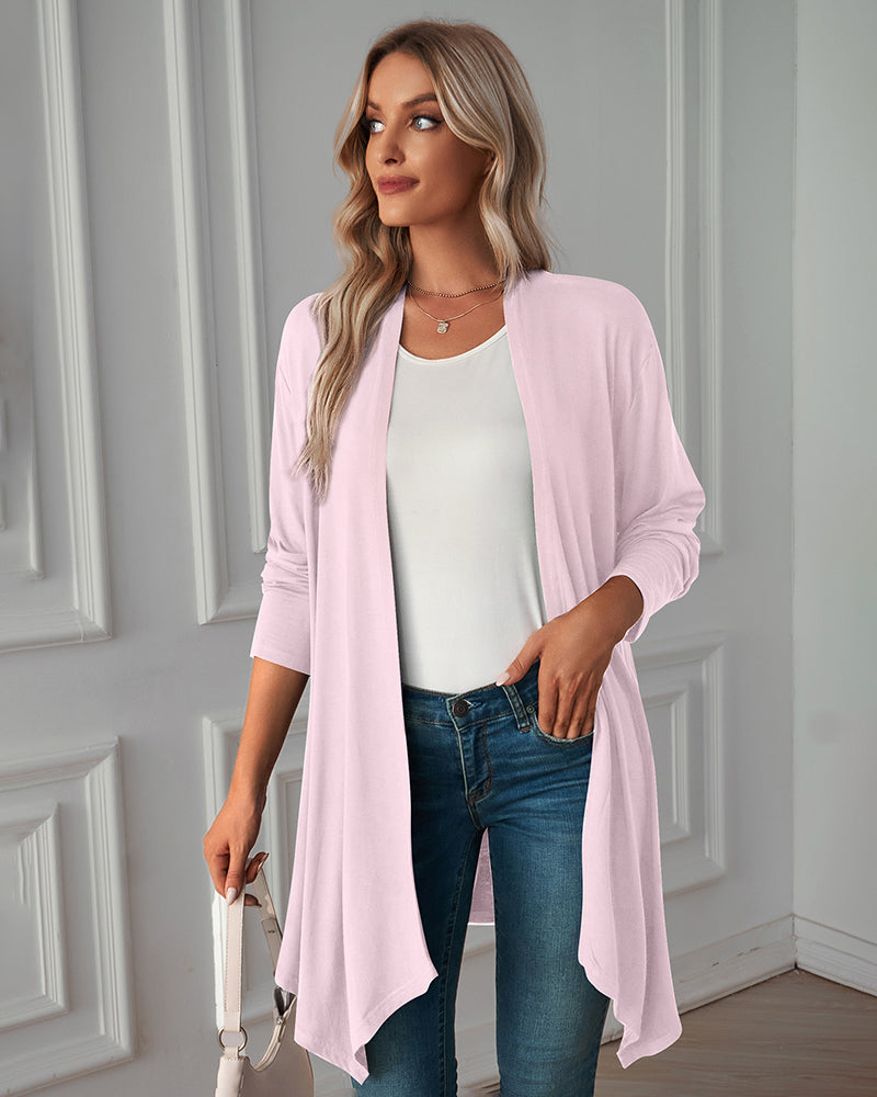 Cable Knit Oversized Dressy Cardigan Jackets Long Sleeve Cardigan Sweaters