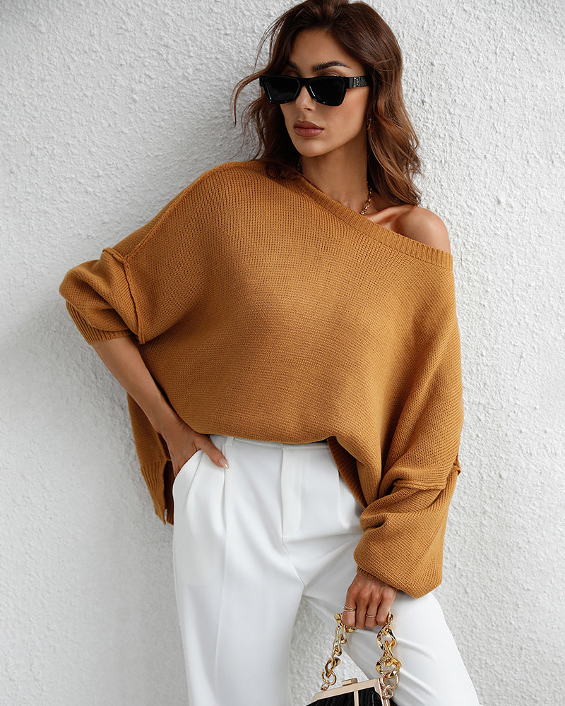 Long Sleeve Knitted Sweaters