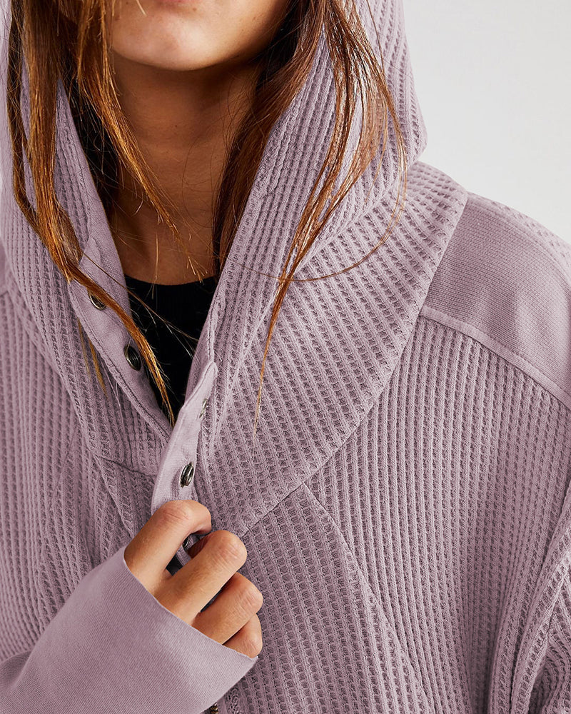 Long Sleeve Loose Slouchy Zip Hoodie Jacket