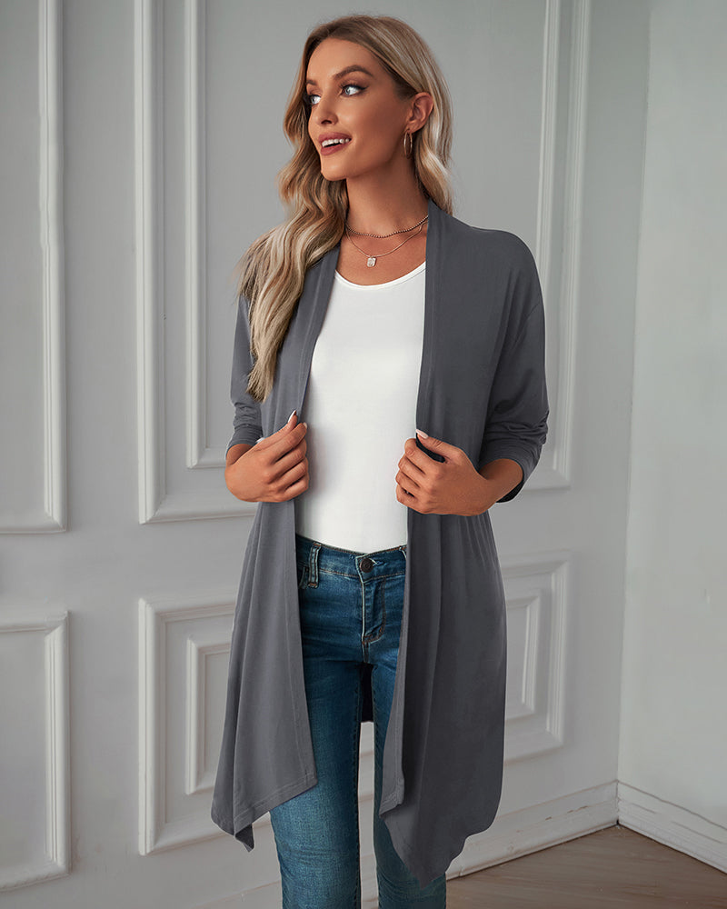 Cable Knit Oversized Dressy Cardigan Jackets Long Sleeve Cardigan Sweaters