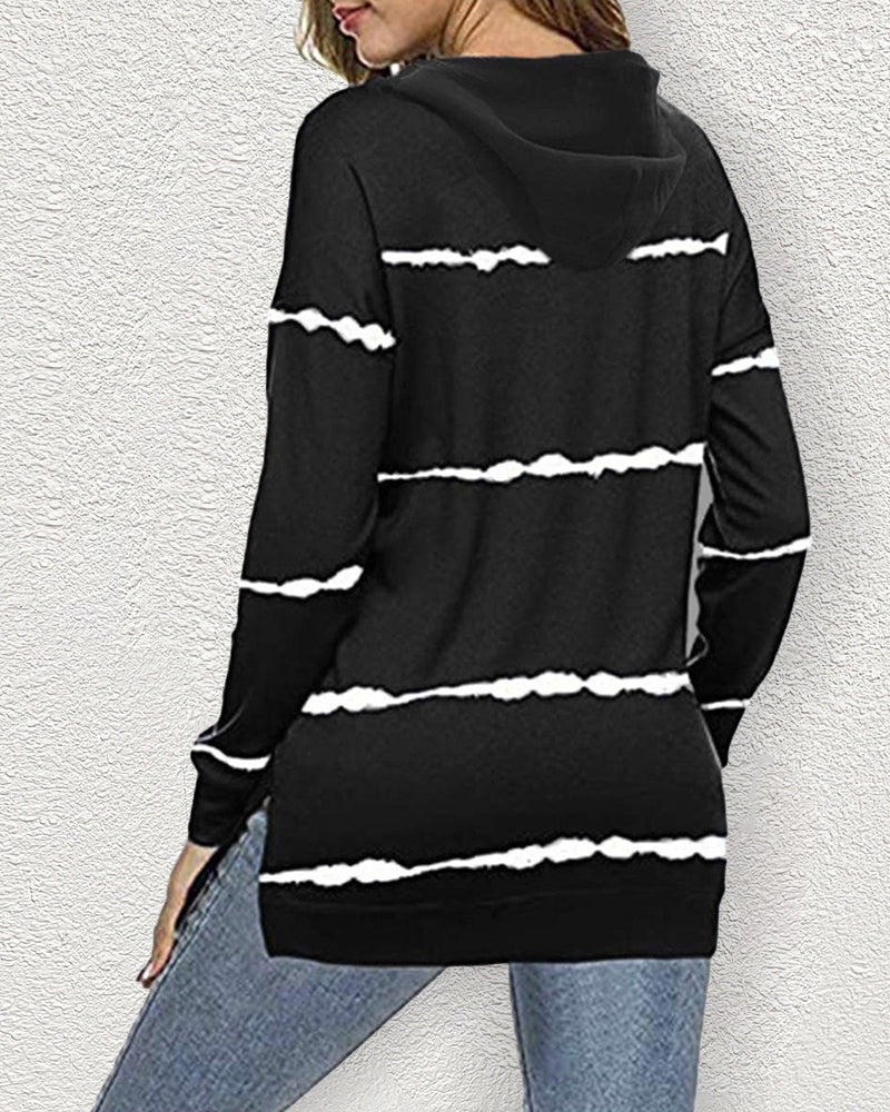 Loose T Shirt Fall Casual Hooded Tops