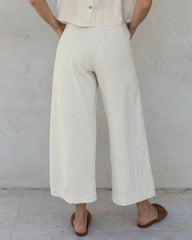 Cropped Wide Leg Pants Casual Pants