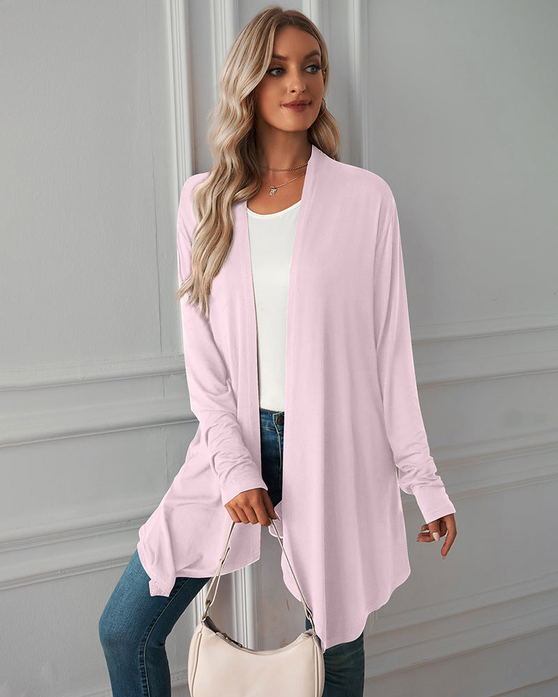 Cable Knit Oversized Dressy Cardigan Jackets Long Sleeve Cardigan Sweaters