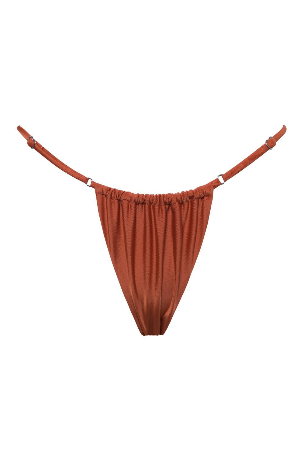 Rust Brazilian String Bikini Bottoms