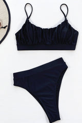Black High Waisted Bikini Bottoms