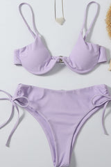 Lilac Underwire Bikini Top