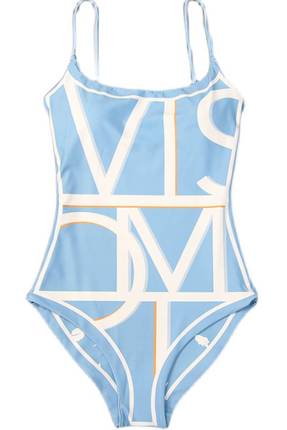 Vintage Floral Print Reversible Tie-Shoulder One Piece Swimsuit